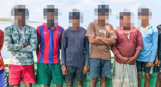 Nine Indian Fishermen Arrested For Illegal Fishing